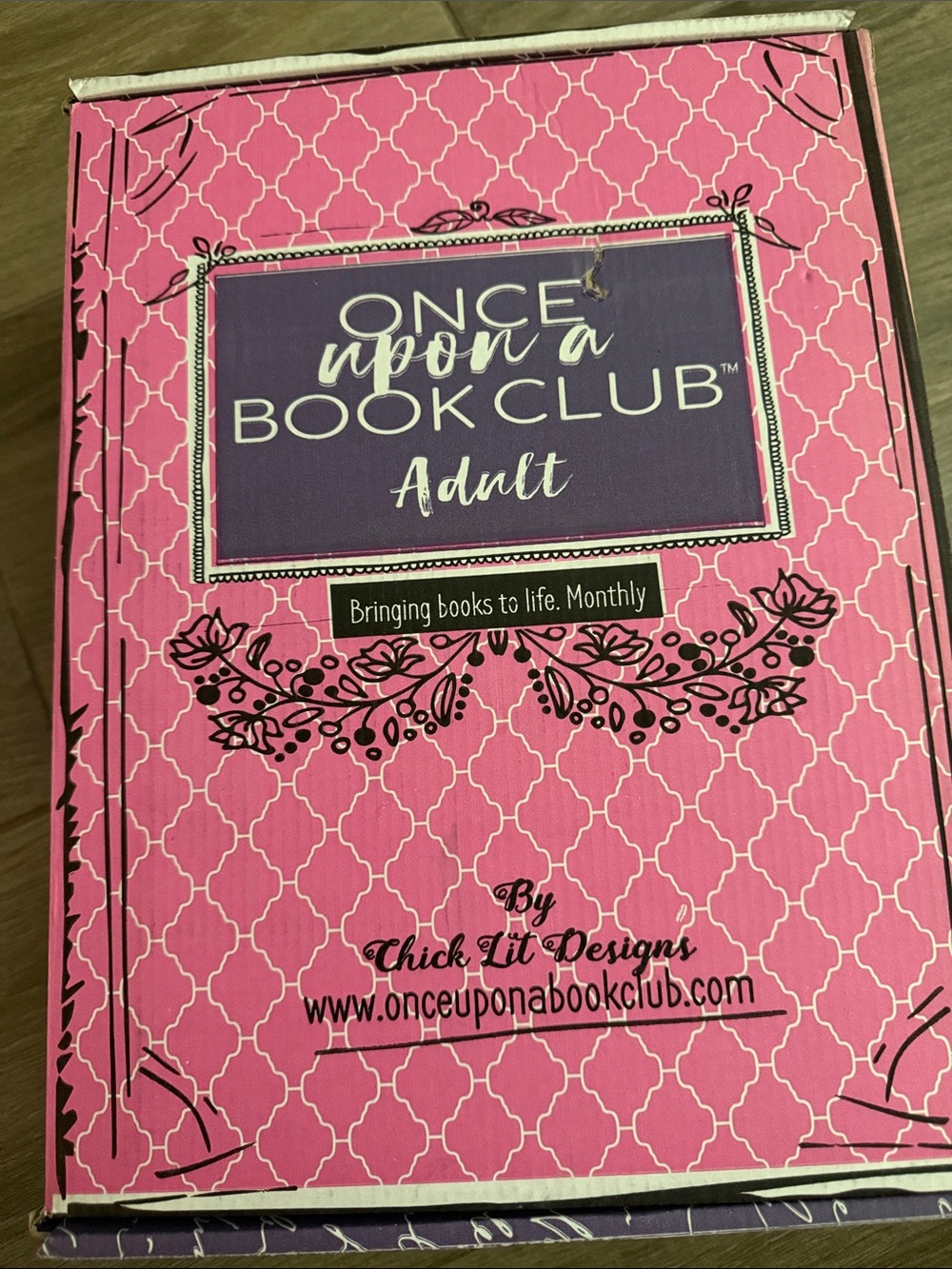 Once Upon a Book Club box - Rules for Ruin